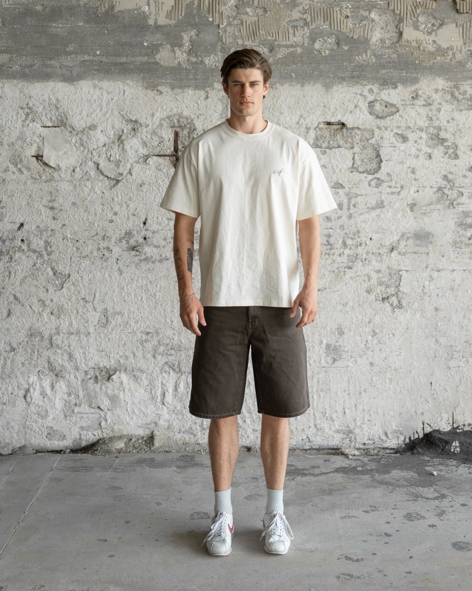 AUTHENTIC GARMENT T-Shirt White/Real Tree | Skagen - clothing.dk